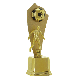 Troféu Metal Bola Futebol 38cm